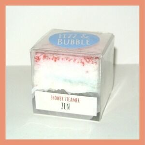 2 x Fizz & Bubble Zen Shower Steamer 1 Cube New in Box